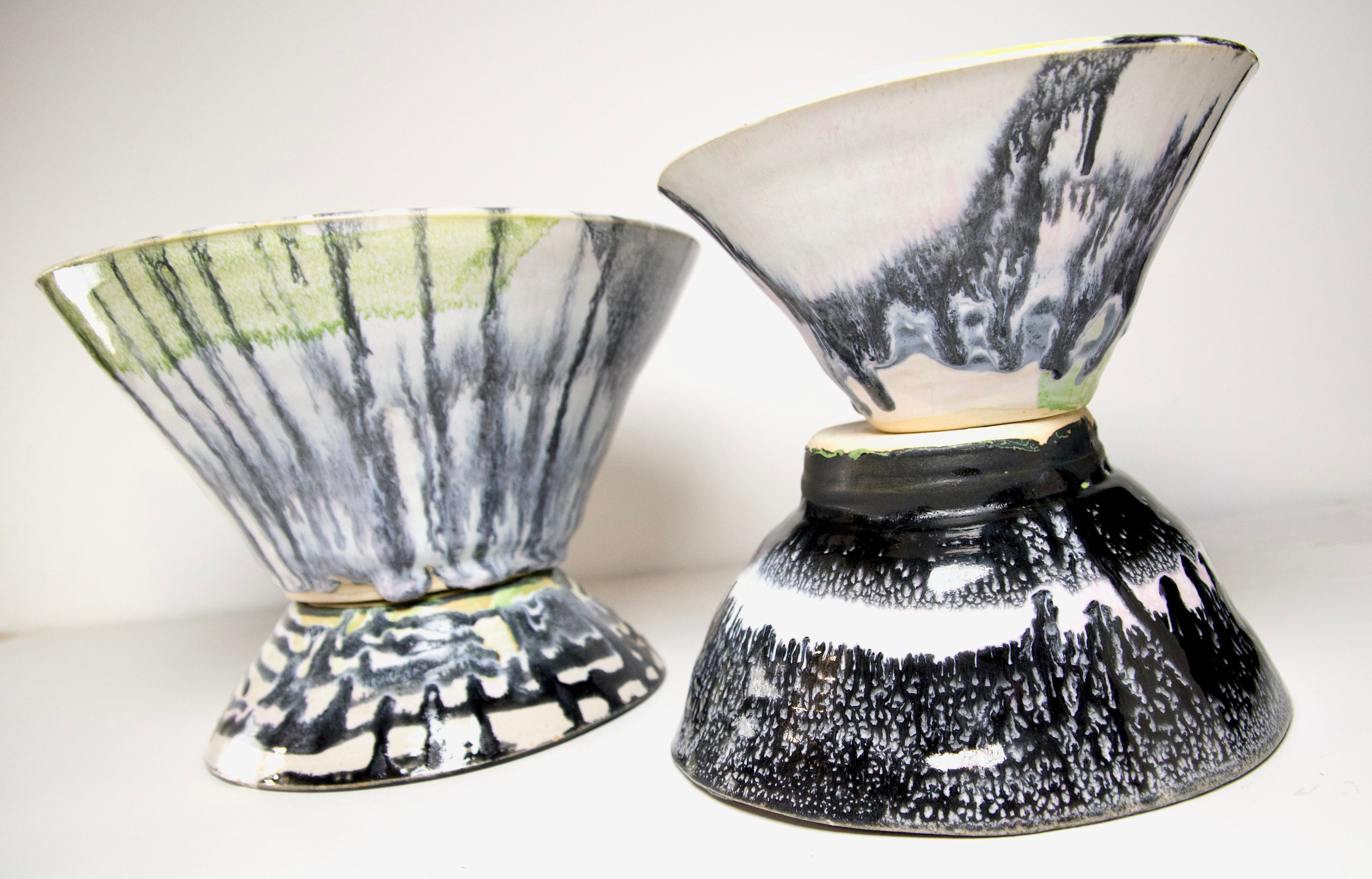 Stoneware Ceramic and Glaze, Large Bowl
