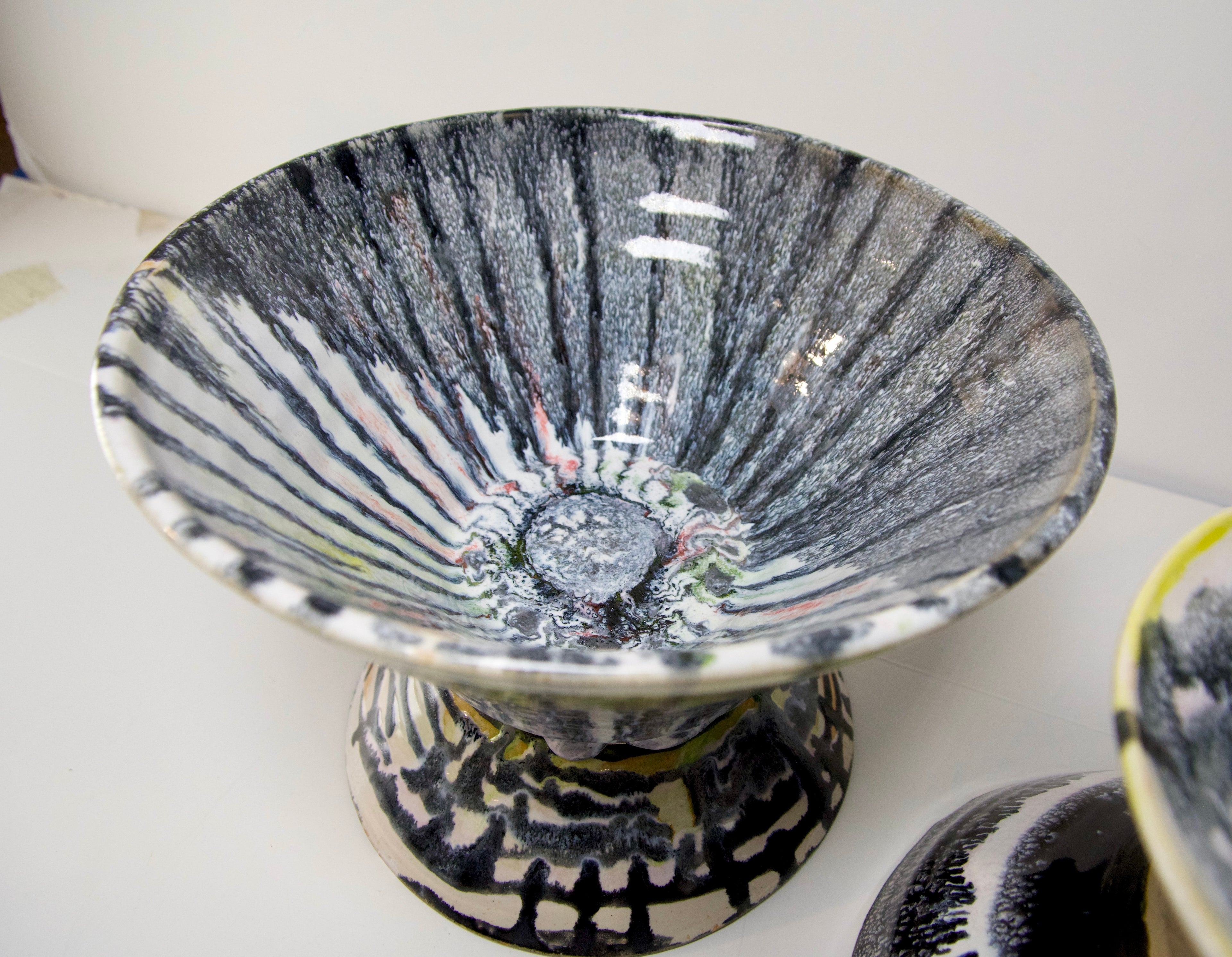 Stoneware Ceramic and Glaze, Large Bowl