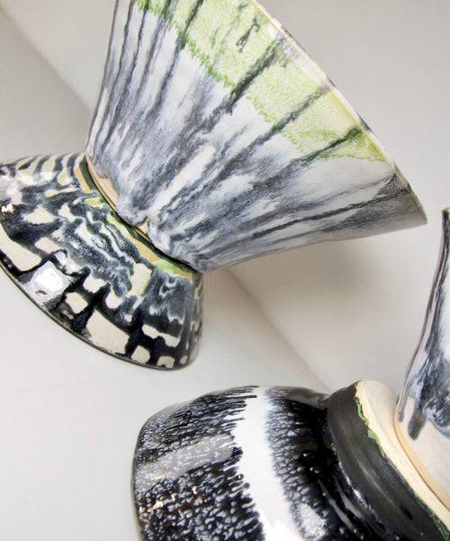Stoneware Ceramic and Glaze, Large Bowl