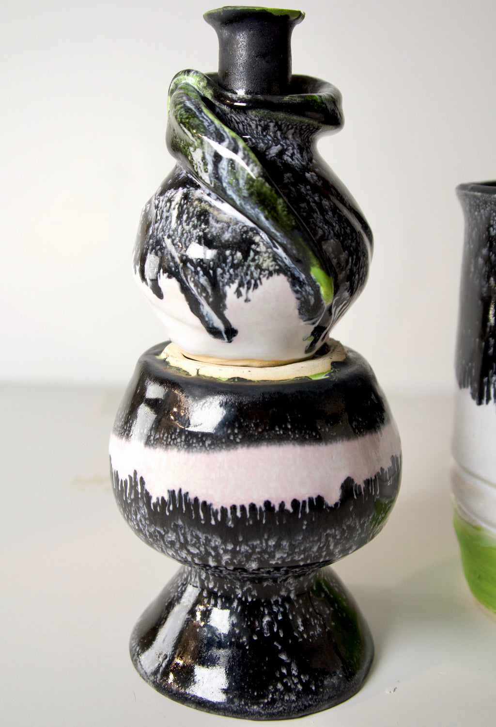 Stoneware Ceramic Small Bottle