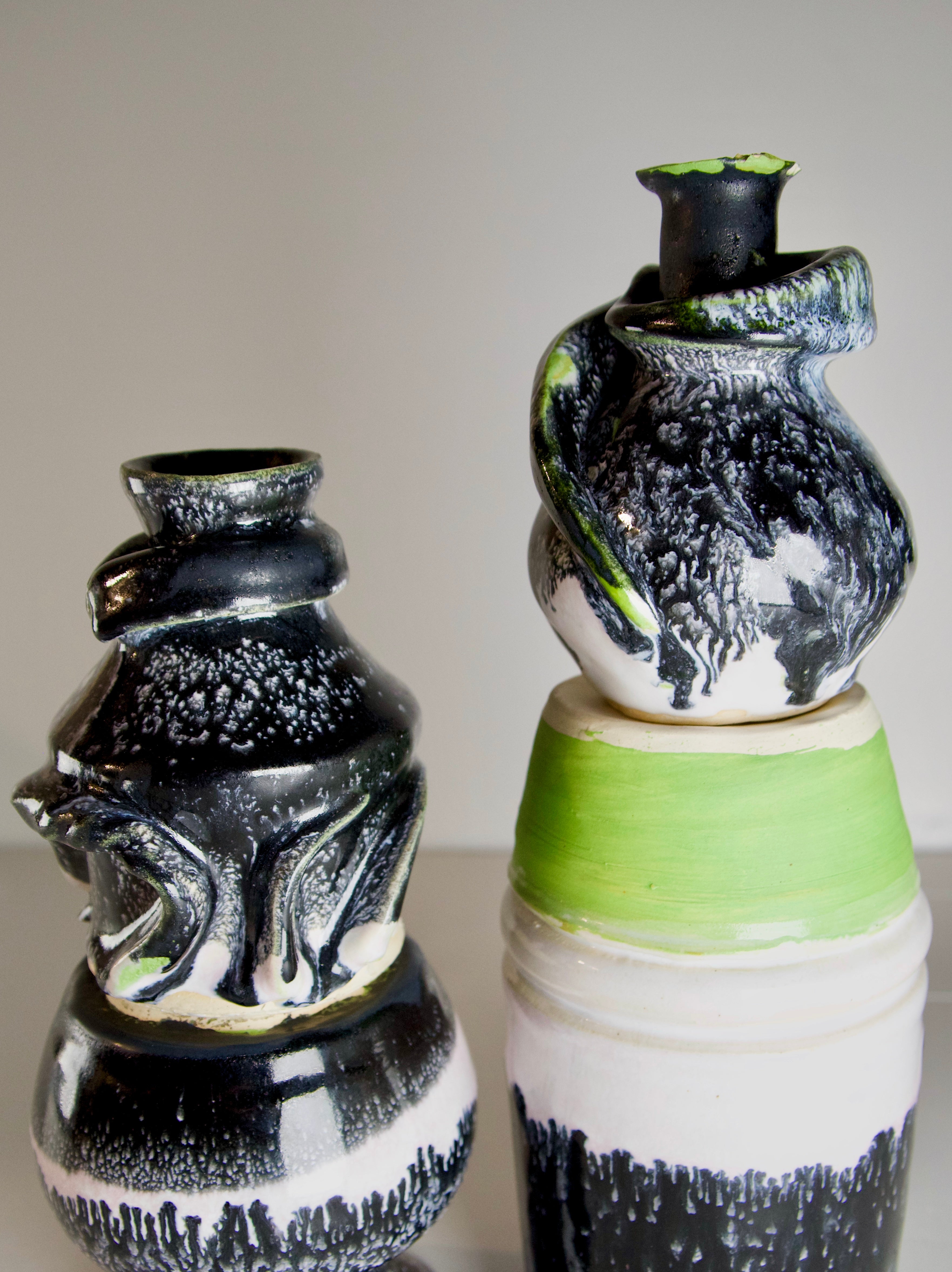 Stoneware Ceramic Small Bottle